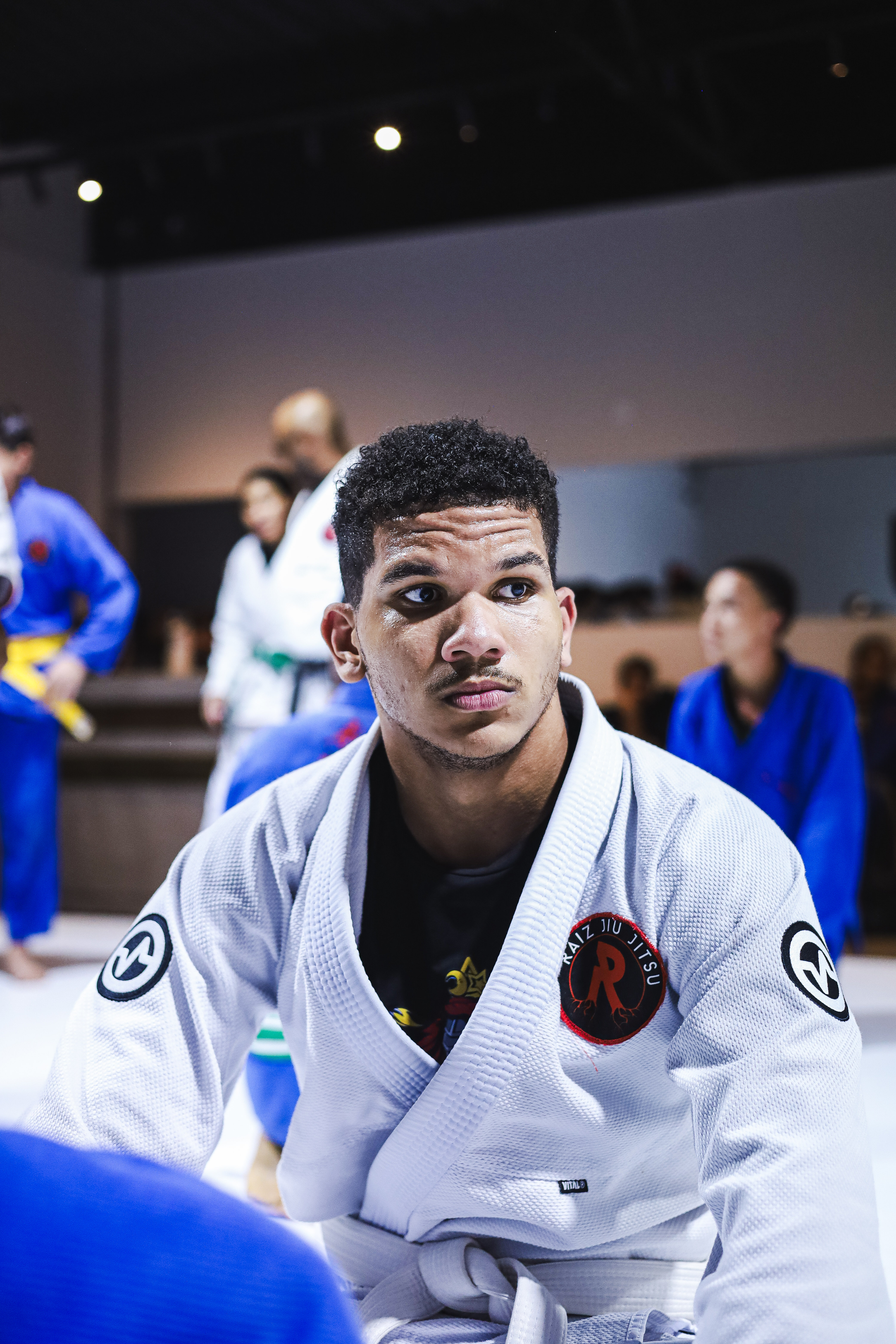 Equipe em dia de treino